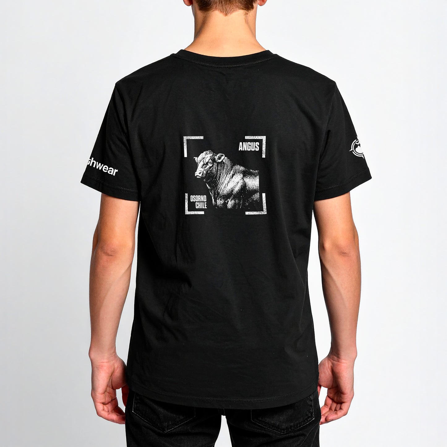 Polera Negra Angus